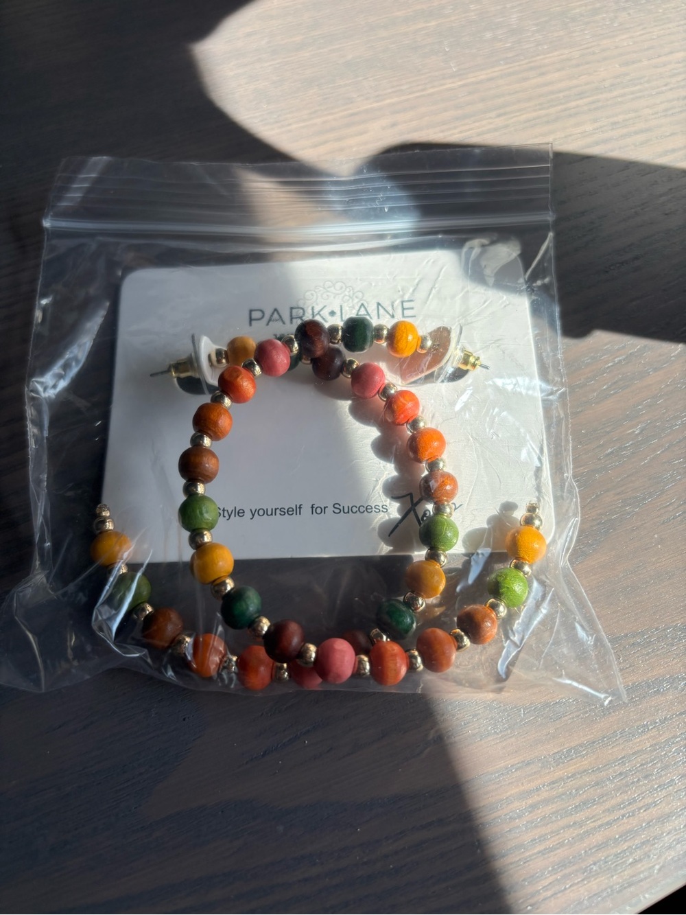 Park Lane Colorful Beaded Hoop Earrings